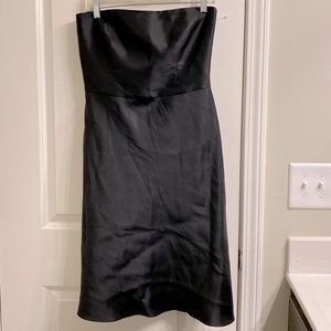 Ann Taylor Celebrations strapless silk dress.